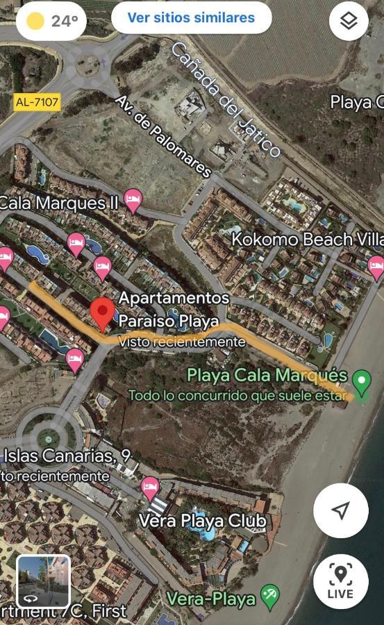 Atico Paraiso Beach Con Piscina Privada Vera Exterior foto