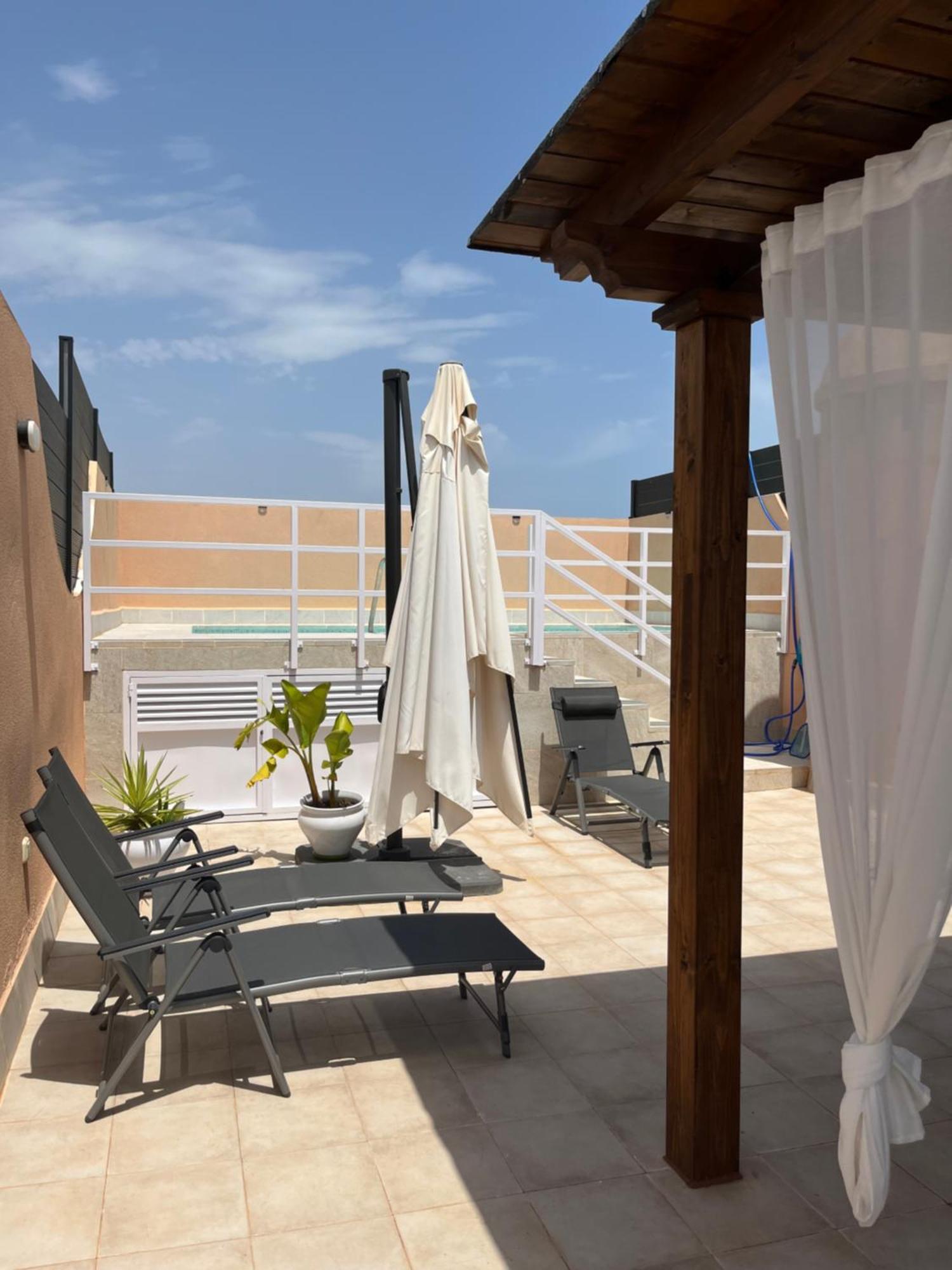 Atico Paraiso Beach Con Piscina Privada Vera Exterior foto