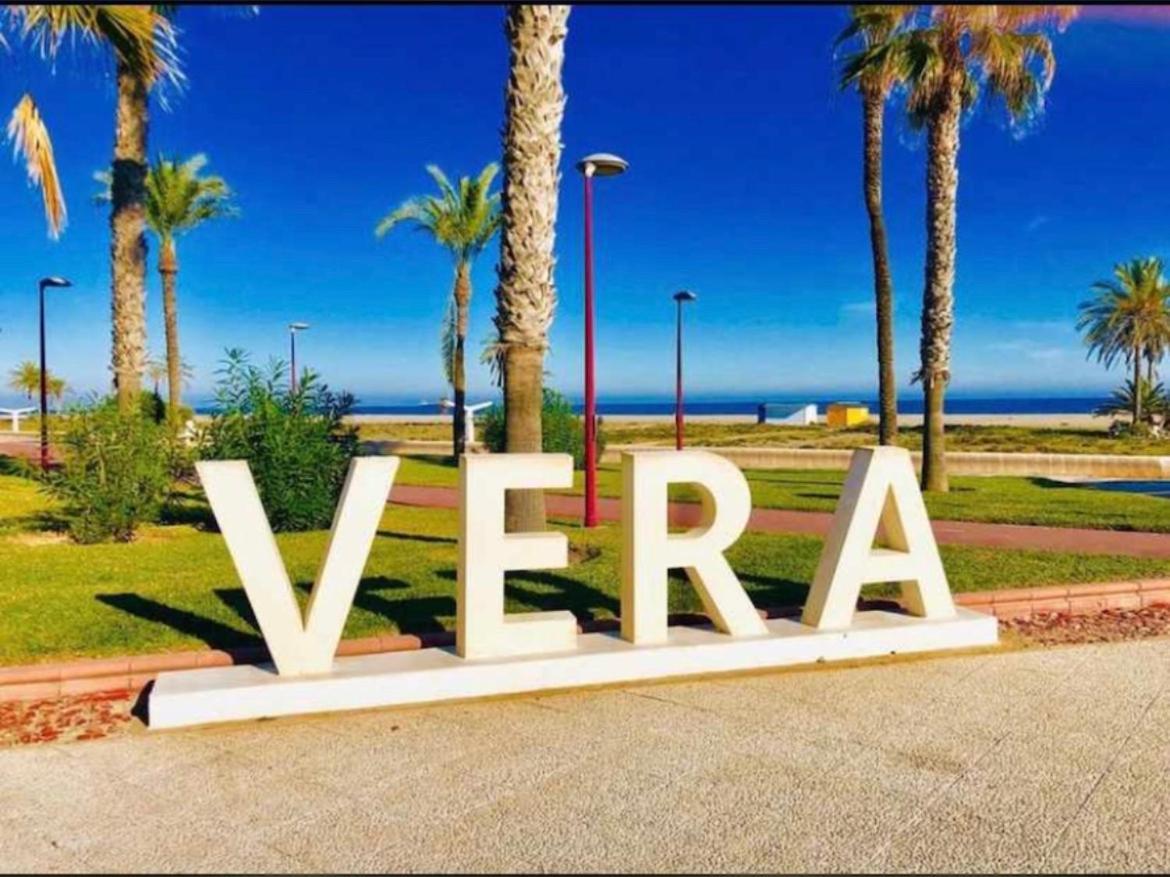 Atico Paraiso Beach Con Piscina Privada Vera Exterior foto